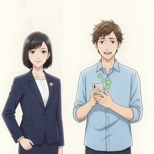AI character or existing system illustration