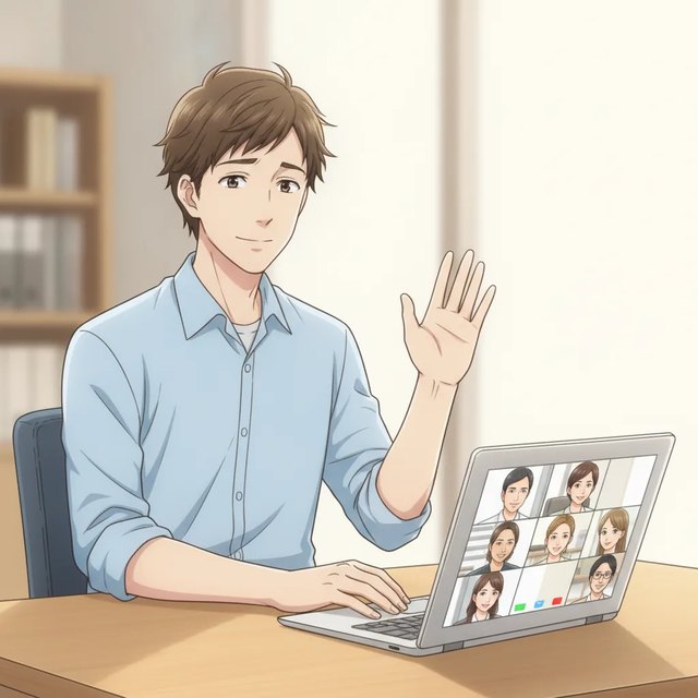 AI character or existing system illustration